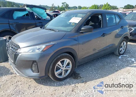 2022 Nissan Kicks S Xtronic Cvt from USA, damaged, VIN 3N1CP5BV6NL529626